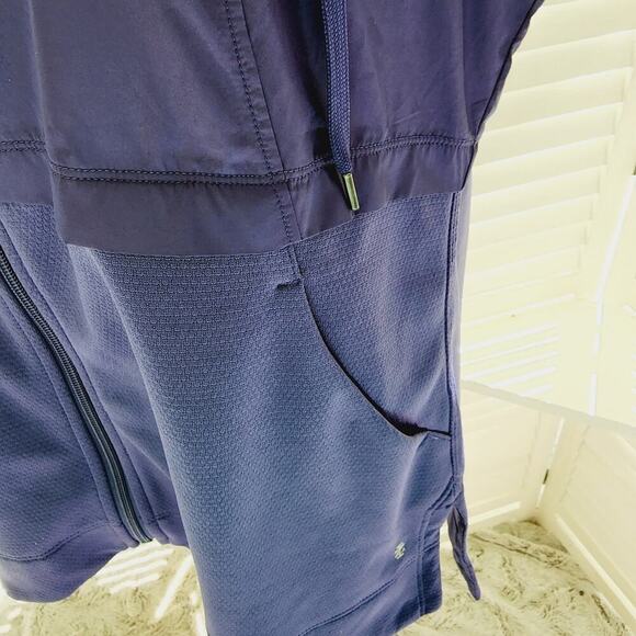 IZOD SLEEVELESS HOODED JACKET WITH POCKETS SIZE SMALL - Picture 5 of 7